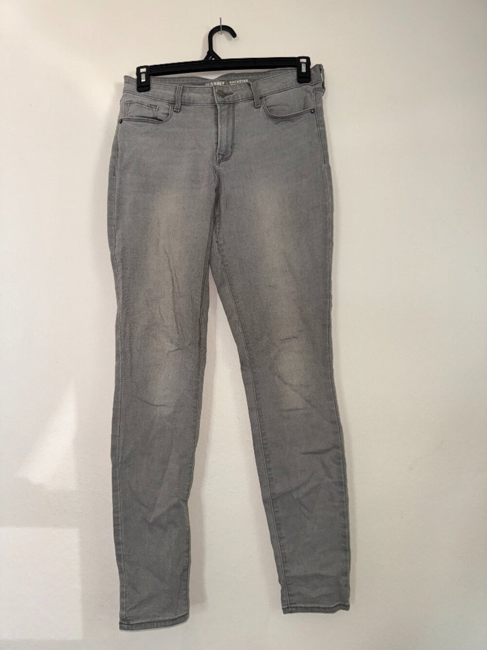 Old Navy Rockstar grey jeans